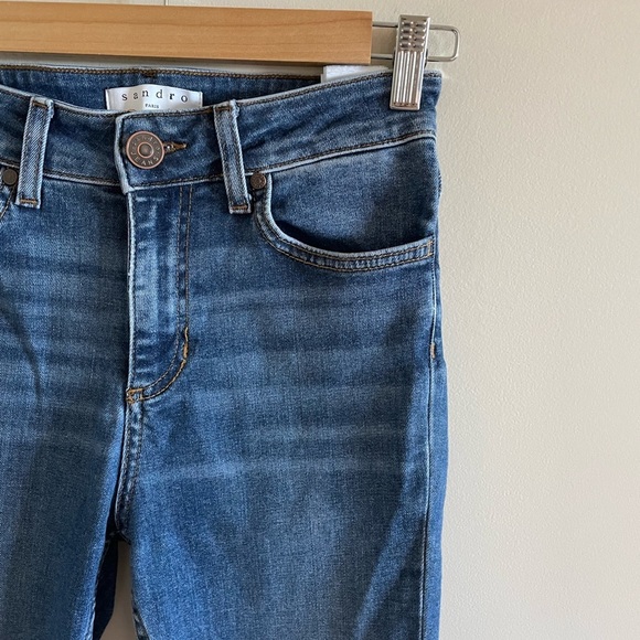 Sandro Paris Sia Stretch Skinny Jeans Size 36 (XS) - Picture 4 of 6